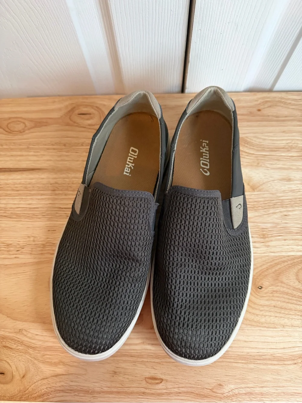 OLUKAI Lae ahi Men's Slip On Sneakers Size 8.5
